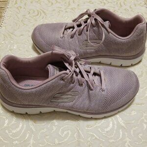 Skechers Dual-Lite Womens 10 Memory Foam Air Cooled Sneakers EUC